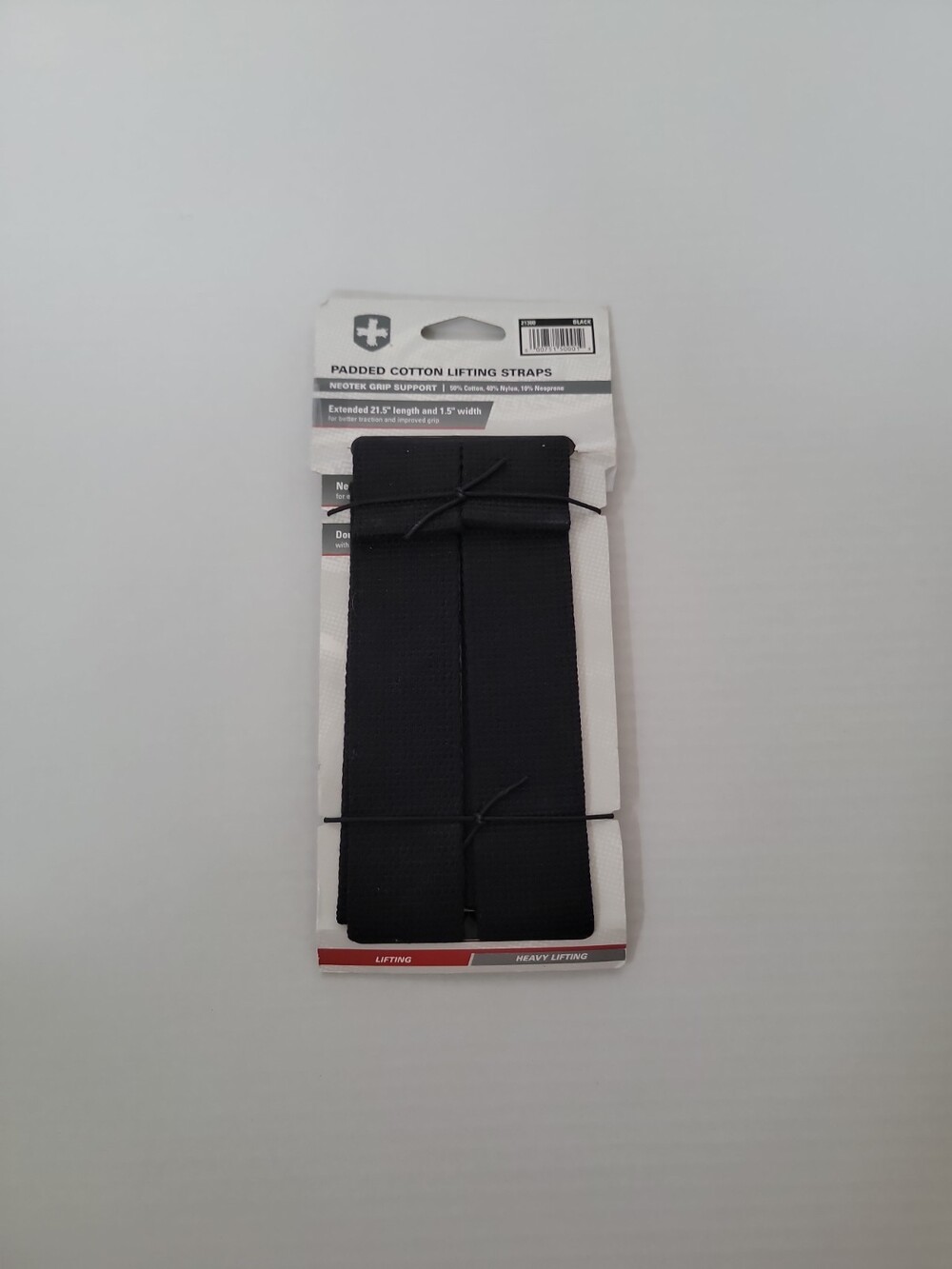 Harbinger 21.5" Padded Cotton Weight Lifting Straps- NIB